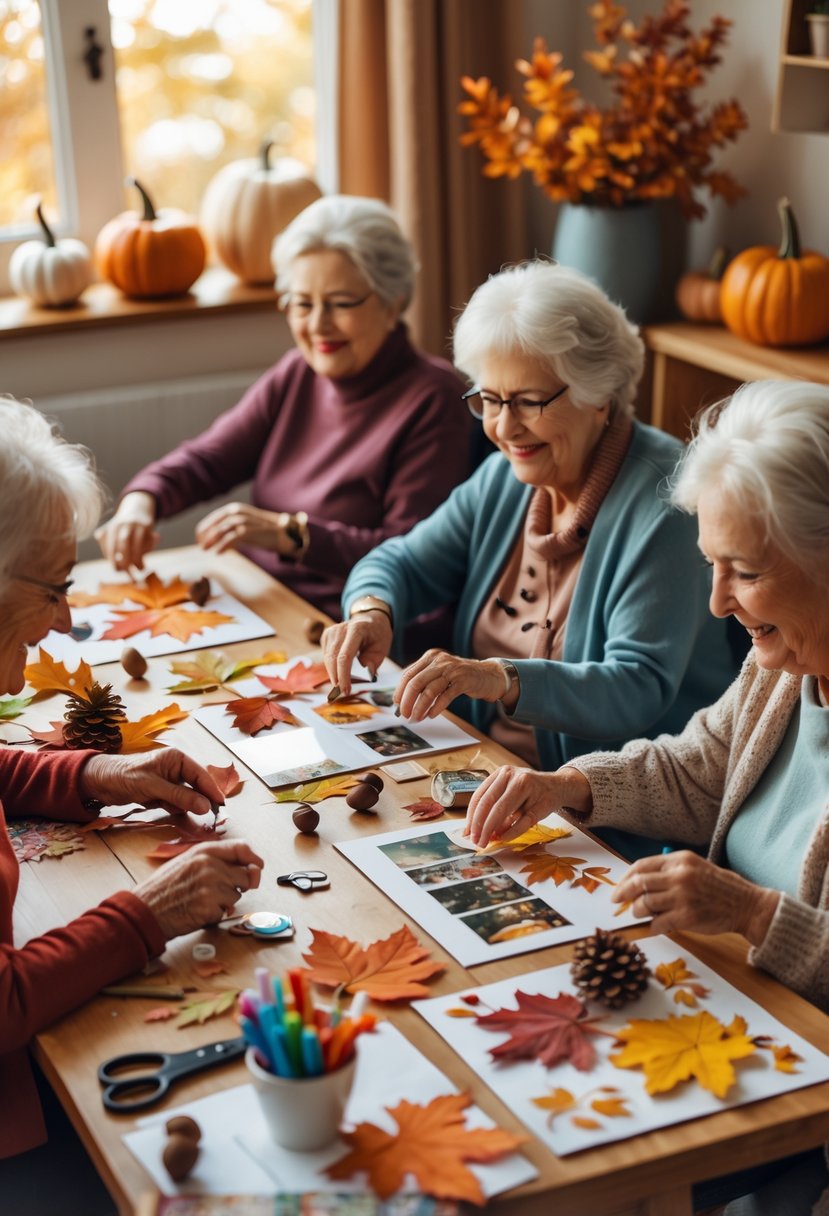 12 Easy Fall Crafts for Seniors This Season | Mummy Time