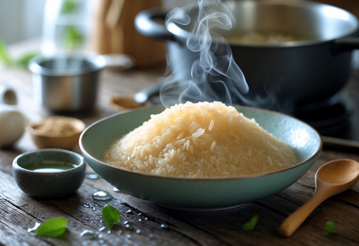 Sticky Rice Not Cook How to Make Normal Rice Sticky: The Secret Water Ratio for Perfect Cling