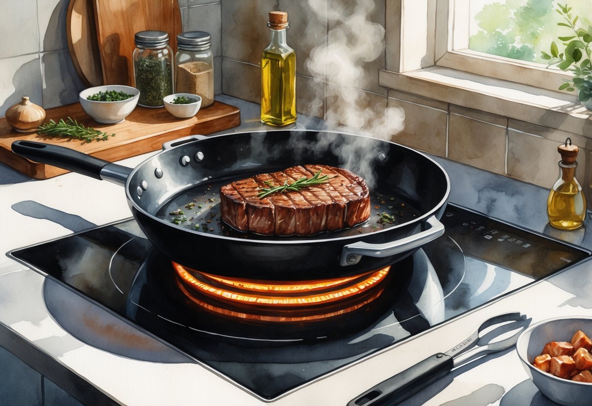 Steak Radiator How to Cook a Steak on Electric Stove: Sear-to-Center Perfection ...