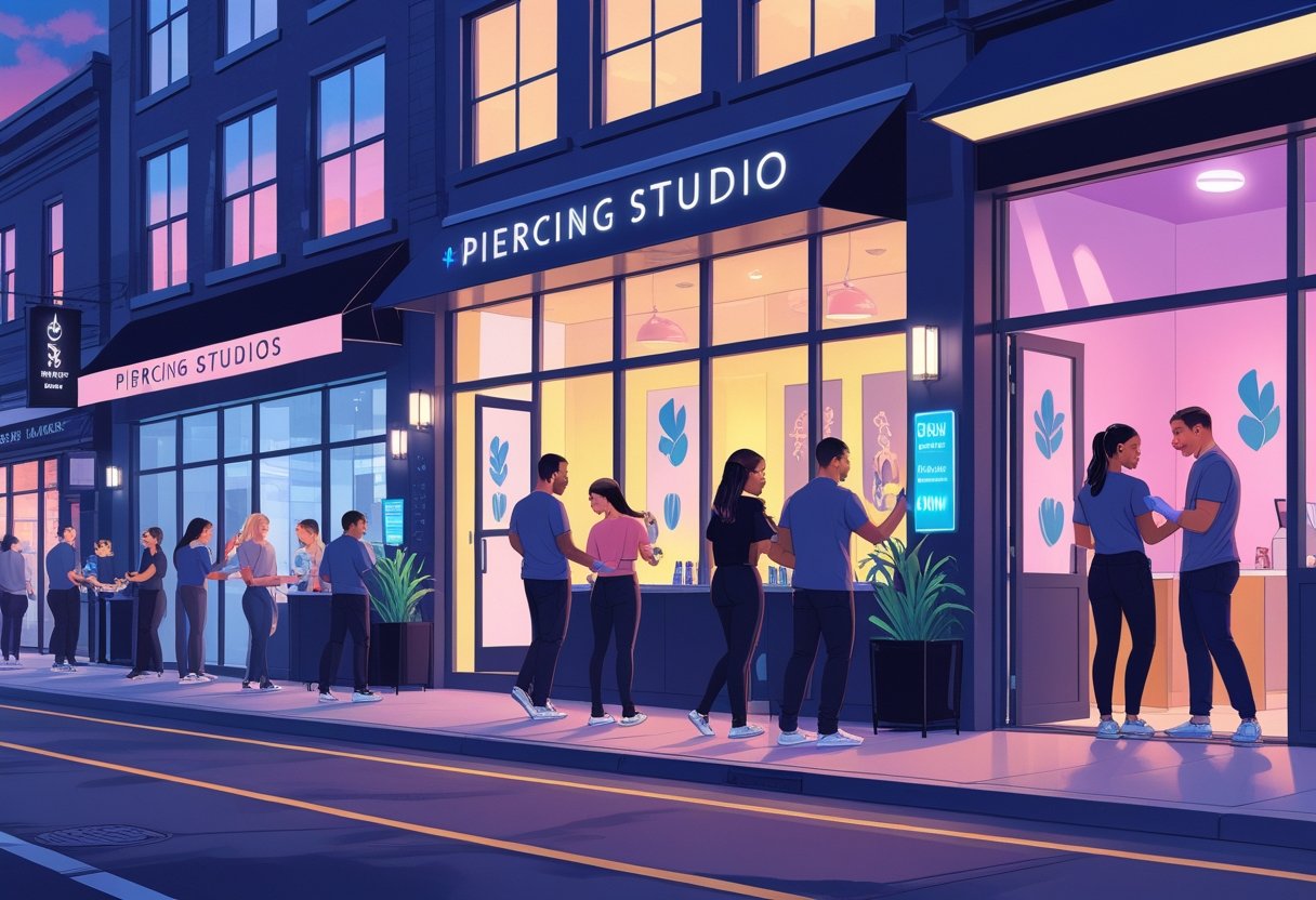 Piercing Abertos Agora: Onde Encontrar Estúdios...