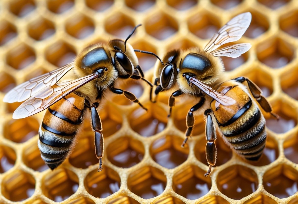 How to Tell a Queen Bee from a Worker Bee Easy Tips for Beginners ...