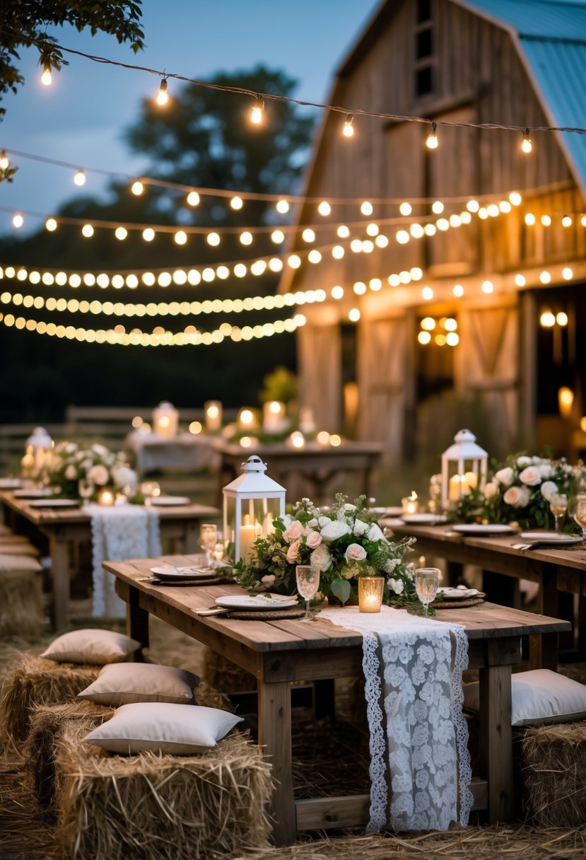 17 Classy Farm Wedding Decor Ideas | Mummy Time