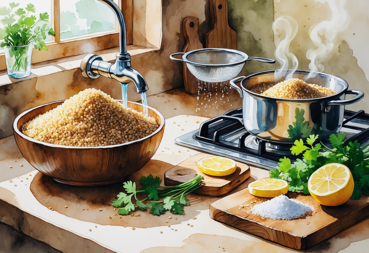 Quinoa Rinsed How to Make Quinoa Not Bitter: Easy Tips for Delicious Flavor