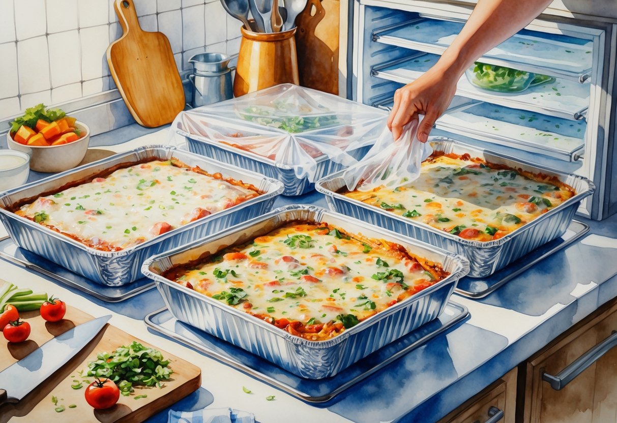 How to Freeze Casseroles in Aluminum Pans: Foolproof Make-Ahead Meal Prep