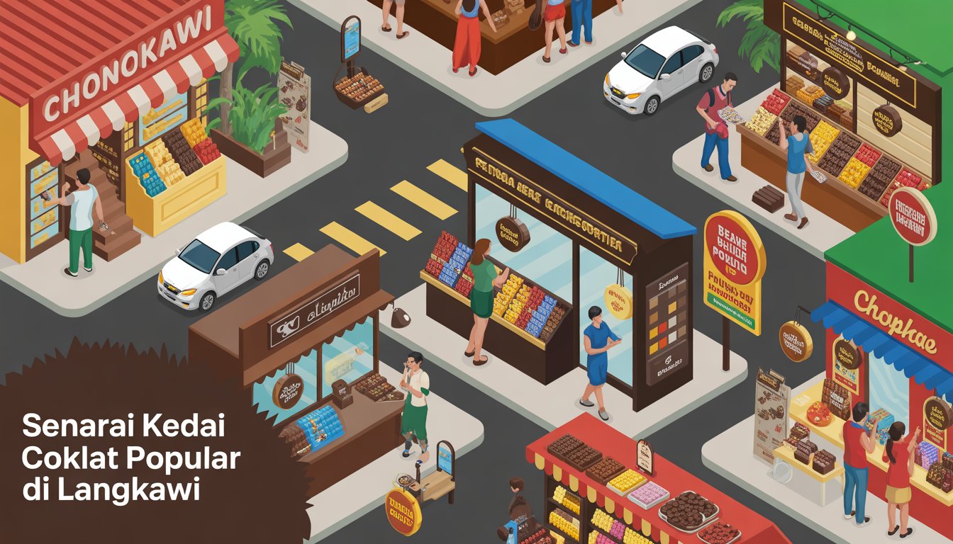 Senarai Kedai Coklat Popular di Langkawi