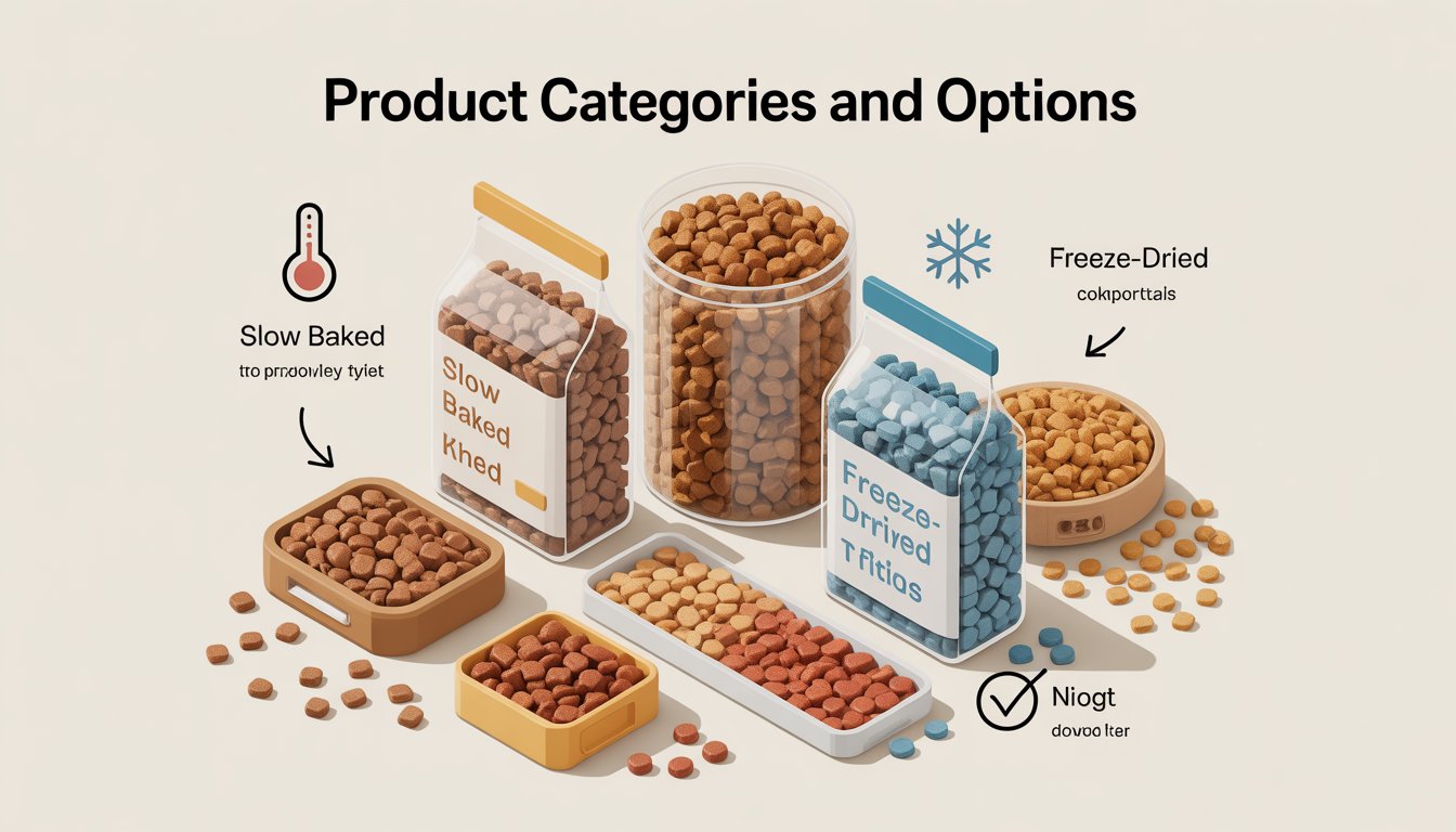 Product Categories and Options