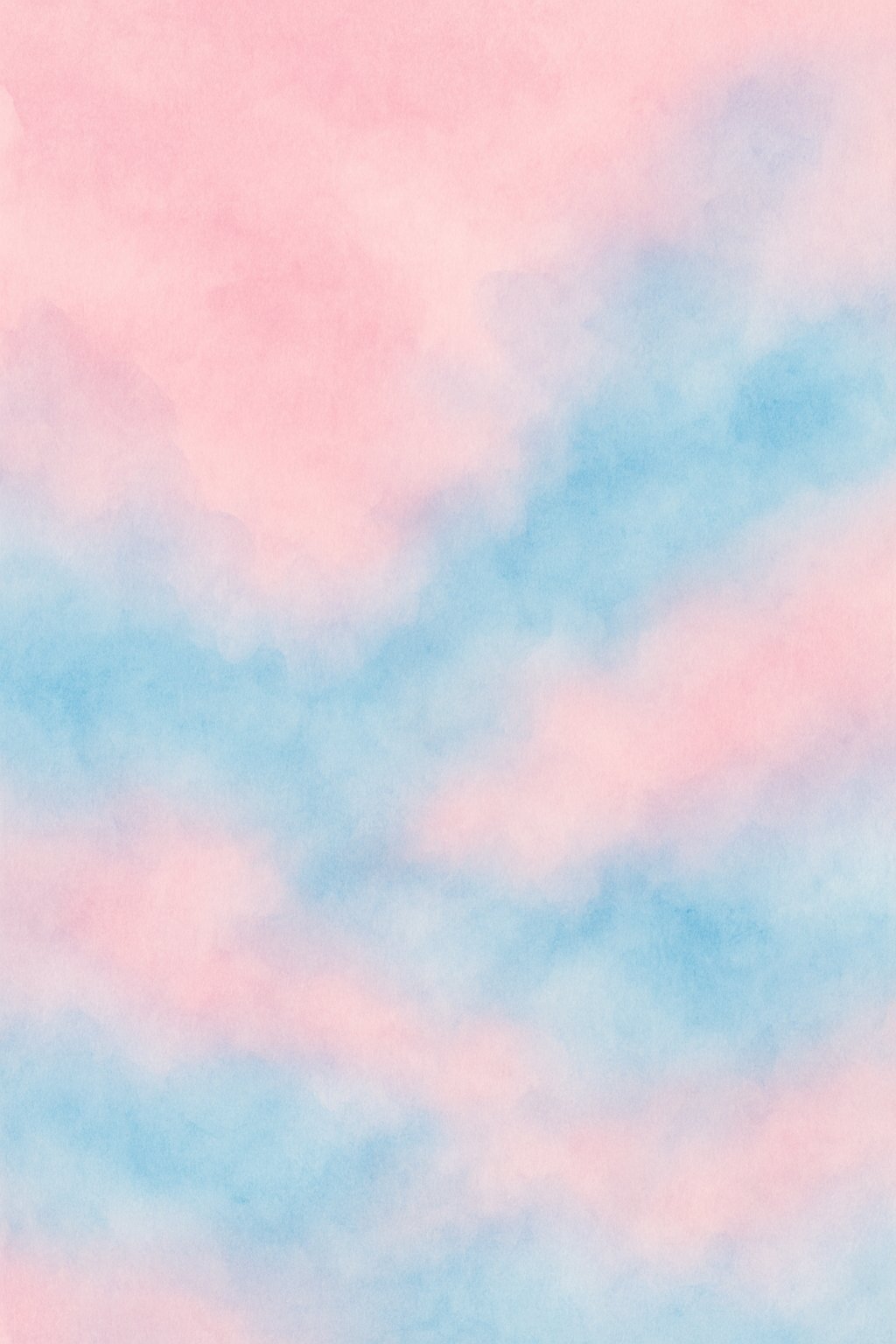 A soft blend of pastel pink and blue colors flowing together with smooth, cloud-like textures.