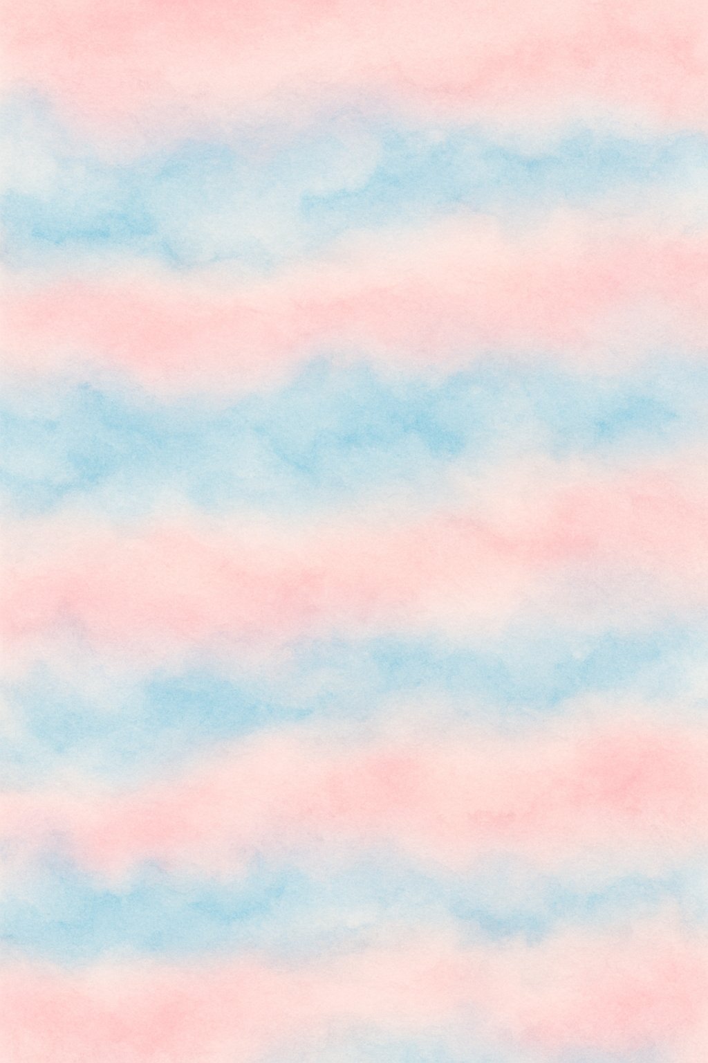 A soft blend of pink and blue stripes with smooth transitions and cloud-like textures.