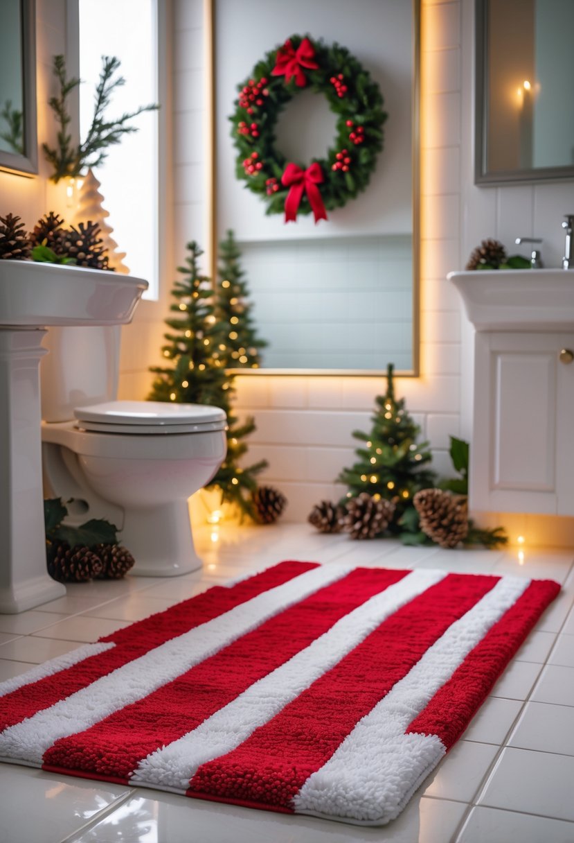 15 Cute Bathroom Christmas Decor Ideas - WithLoveLive