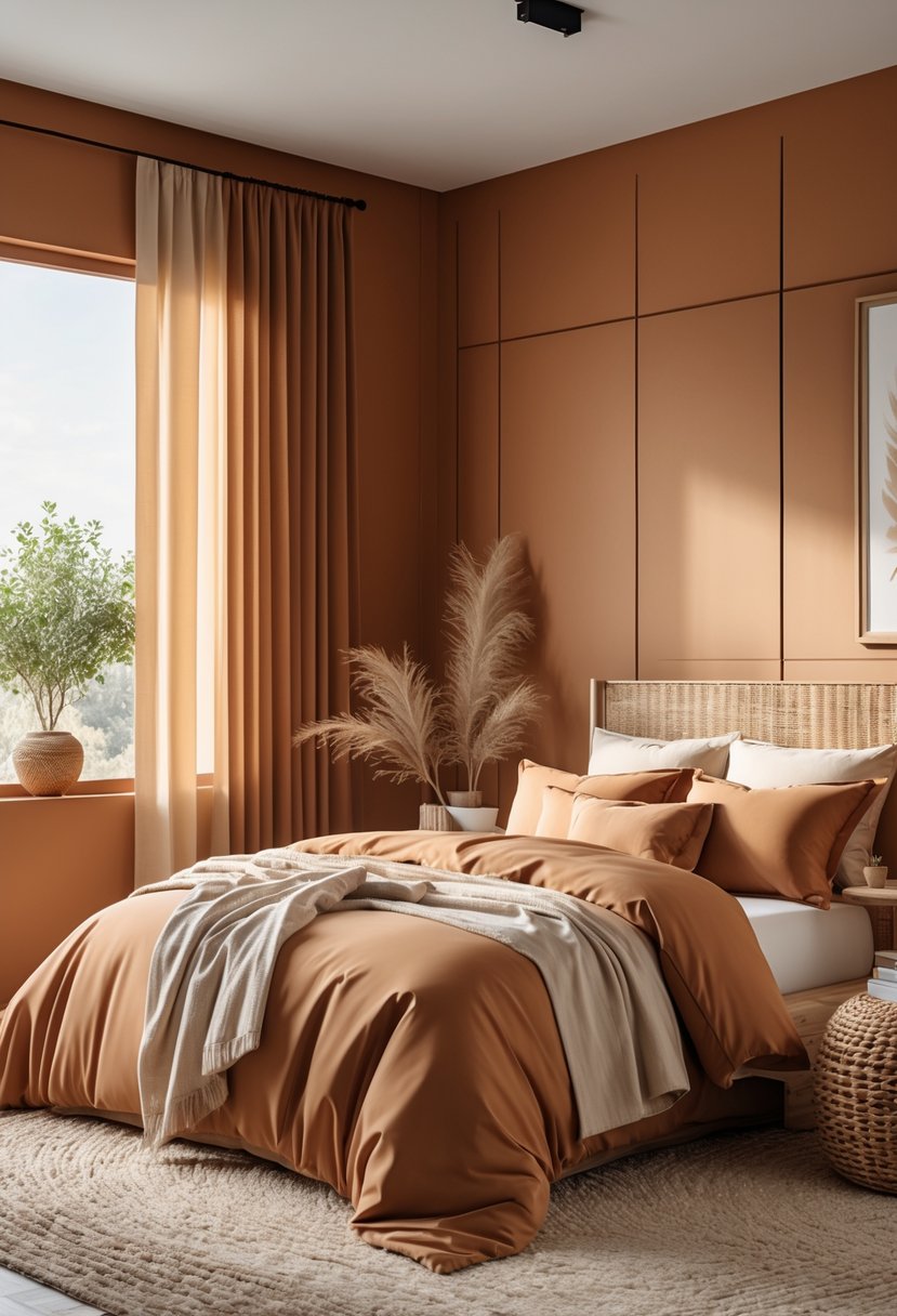 Terracotta And Tan Bedroom Ideas: 24 Stylish Ways To Elevate Your Space 26 v2 115cby bam9s