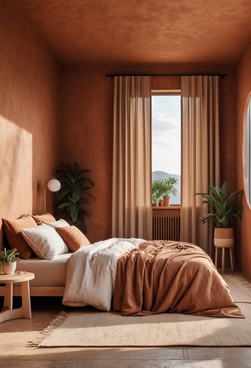 Terracotta And Tan Bedroom Ideas: 24 Stylish Ways To Elevate Your Space 27 v2 115ccm jprra