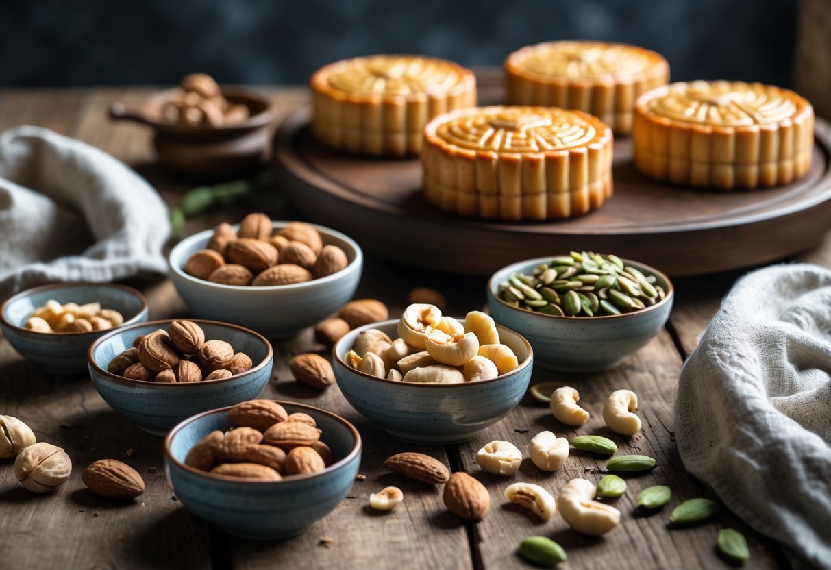 Five Nut Mooncakes For Mid Autumn Festival Tastylicious five-nut-mooncakes-for-mid-autumn-festival-tastylicious
