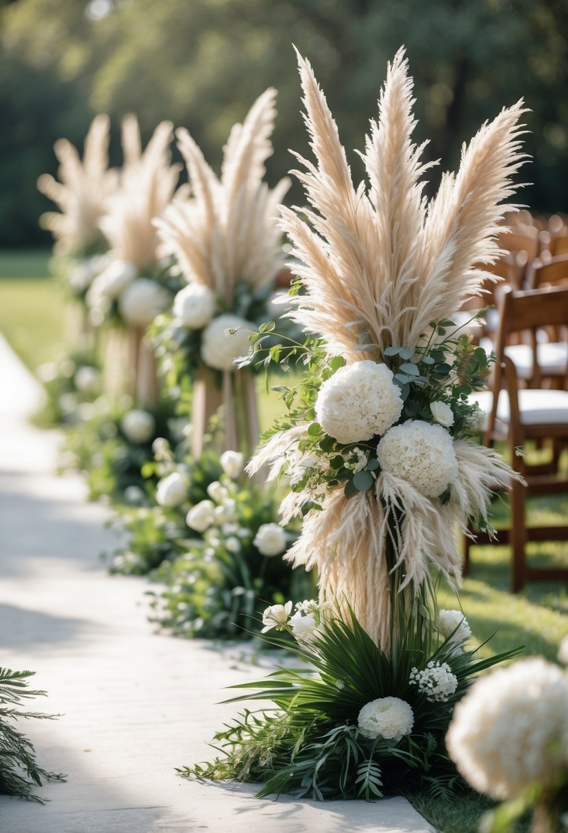 12 Lovely Pampas Grass Wedding Decor Ideas - WithLoveLive
