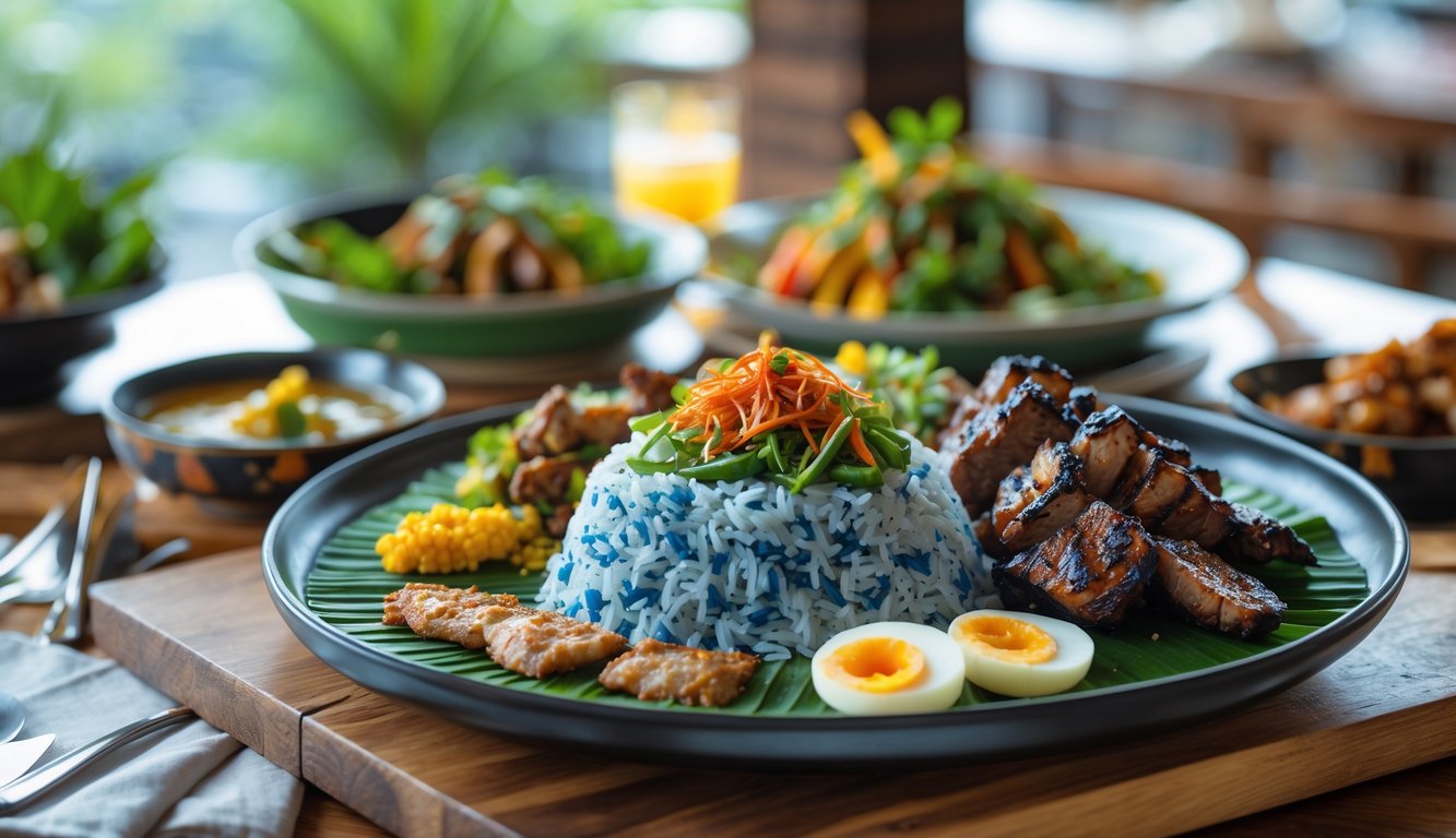 01. Nasi Kerabu Mashwi Tekah