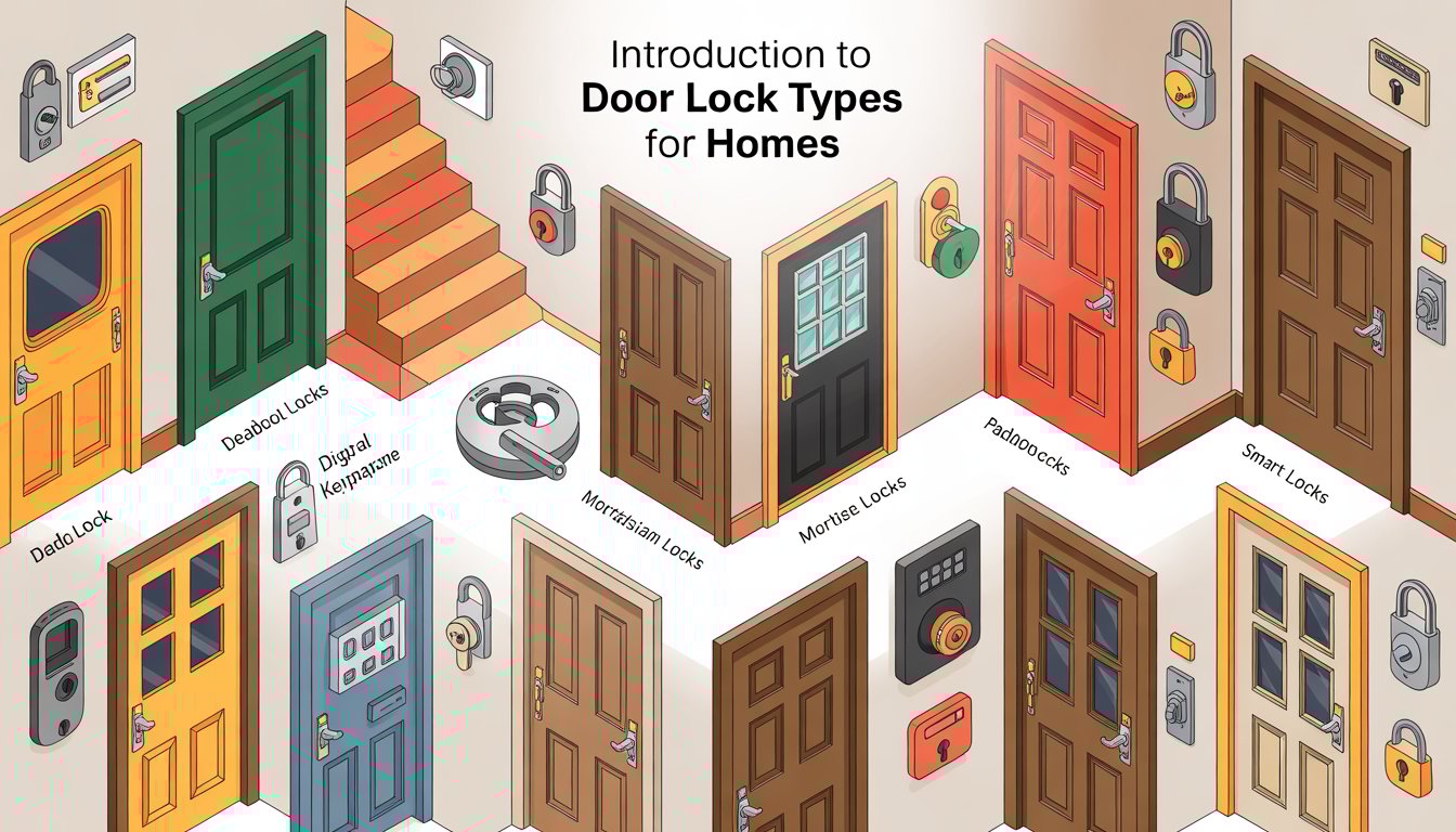 Introduction to Door Lock Types for Homes