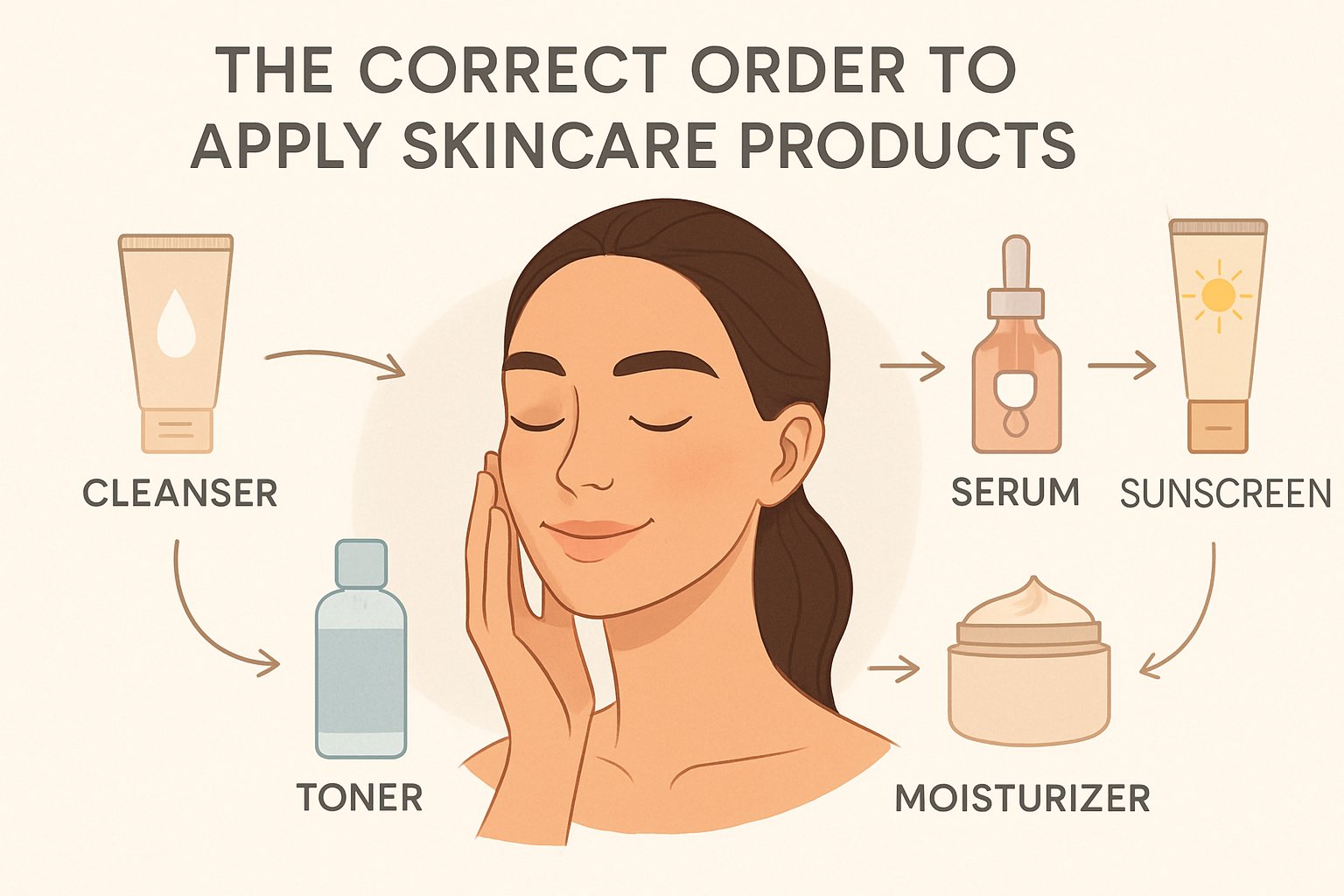 The Correct Order to Apply Skincare Products