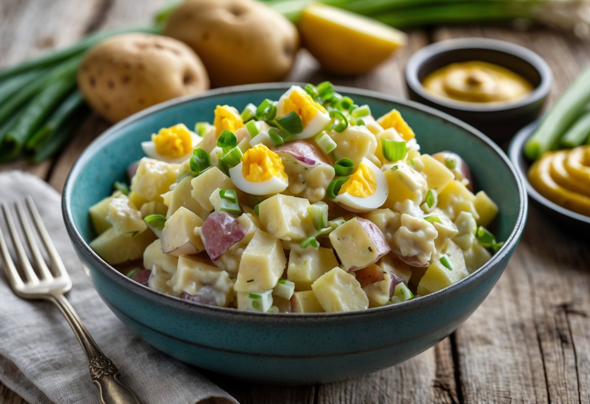 Rudy's BBQ Potato Salad Recipe: Easy Steps & Ingredients - Drool Recipes