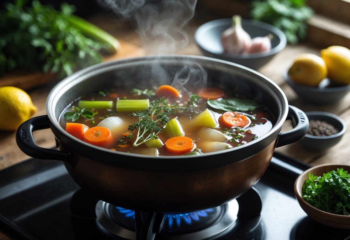 Melting Pot Court Bouillon Recipe: Easy Ingredients Steps Drool Recipes