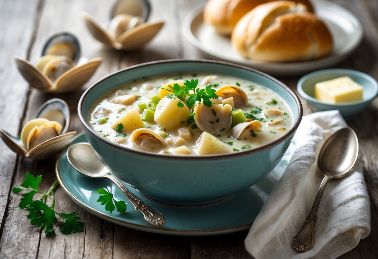 Mo's Clam Chowder Recipe: New England Creaminess With Smoky Bacon Depth ...