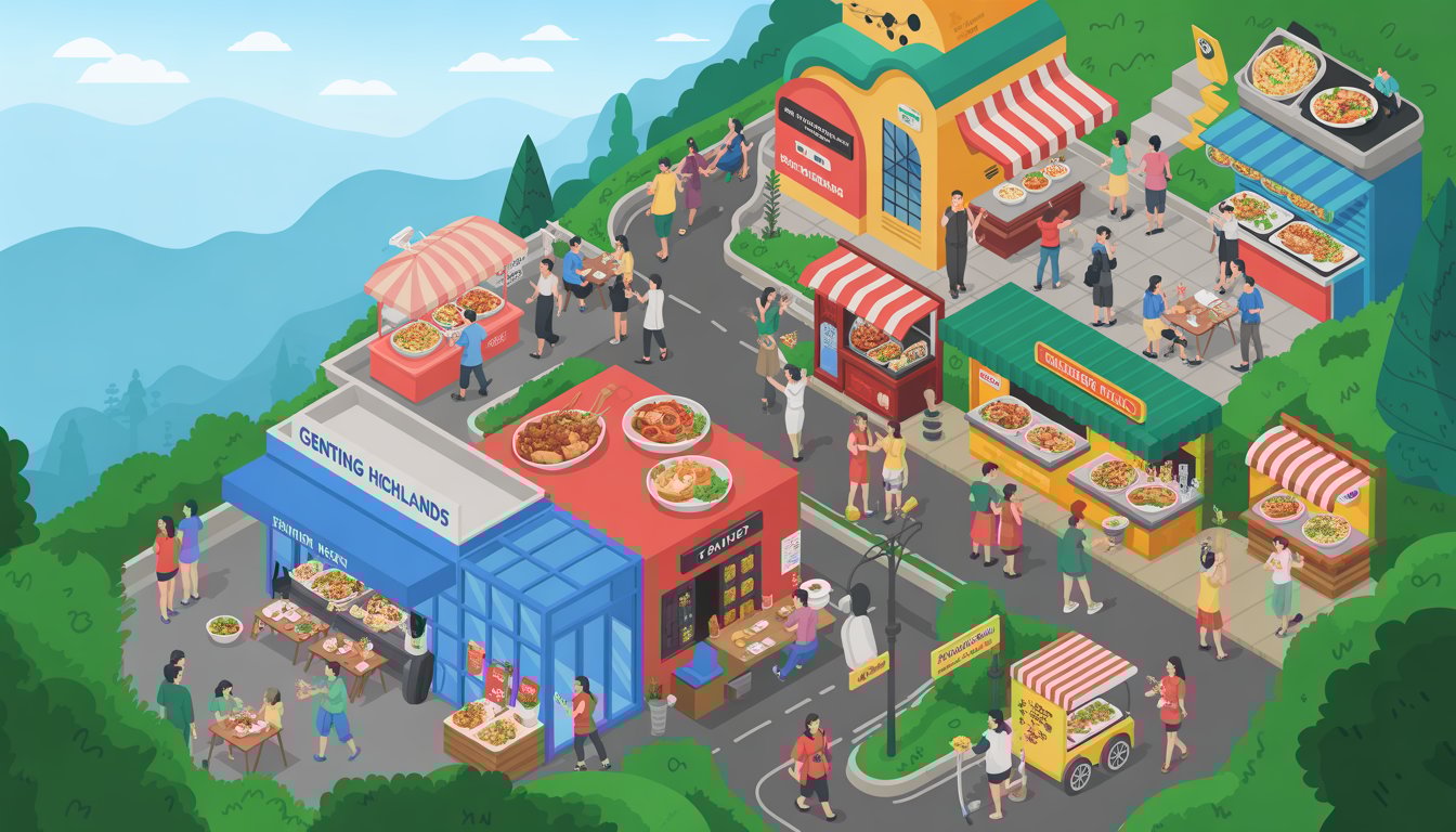 Pengenalan kepada Tempat Makan Terbaik di Genting Highlands