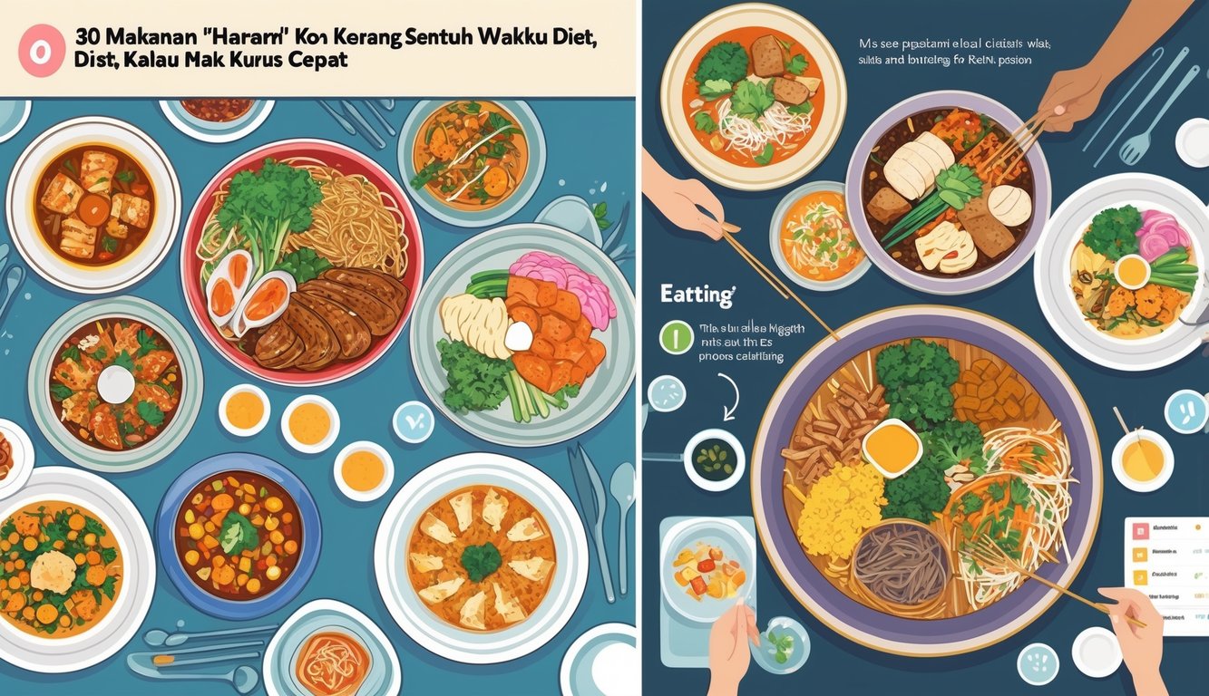 30 Makanan 'Haram' Korang Sentuh Waktu Diet, Kalau Nak Kurus Cepat