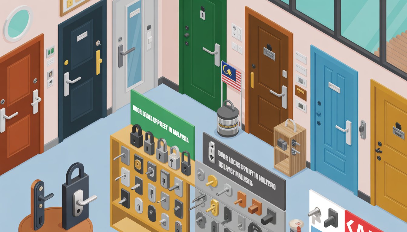 Door Locks Supplier in Malaysia: Door Locksets, Handles, and Hinges