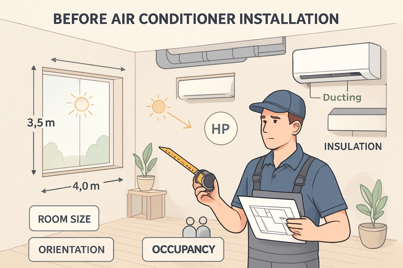 Factors to Consider Before Aircond Installation