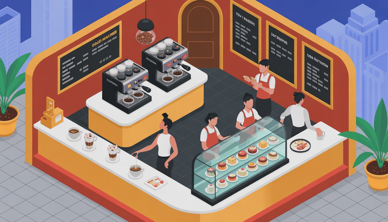 Kafe Moden dan Bertema di Johor Bahru