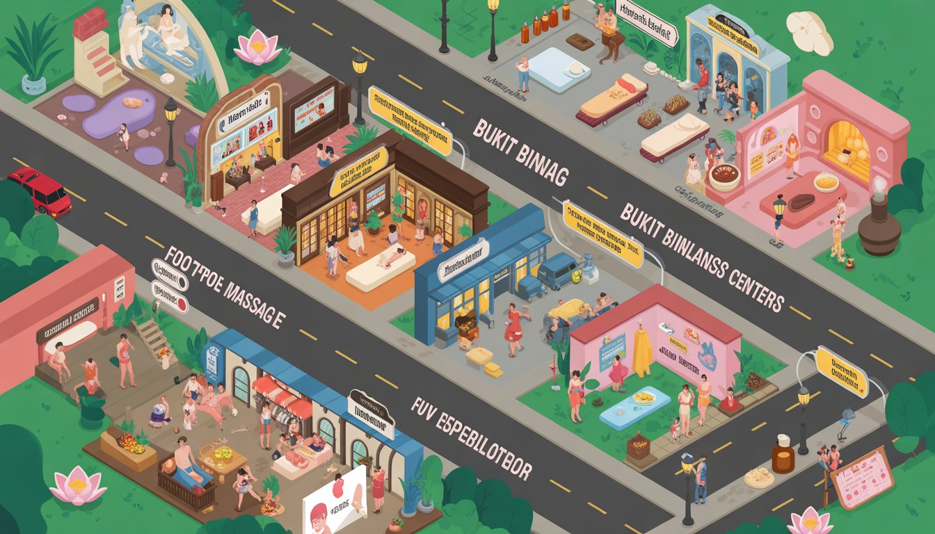 Complete Guide to Spas, Massages & Wellness by Street in Bukit Bintang