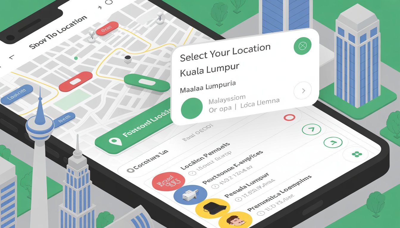 Select Your Location to View Shops