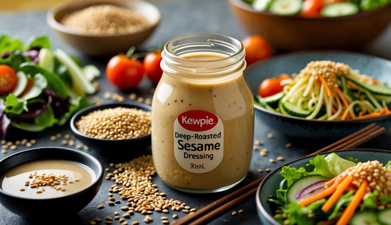 Kewpie Deep-Roasted Sesame Dressing