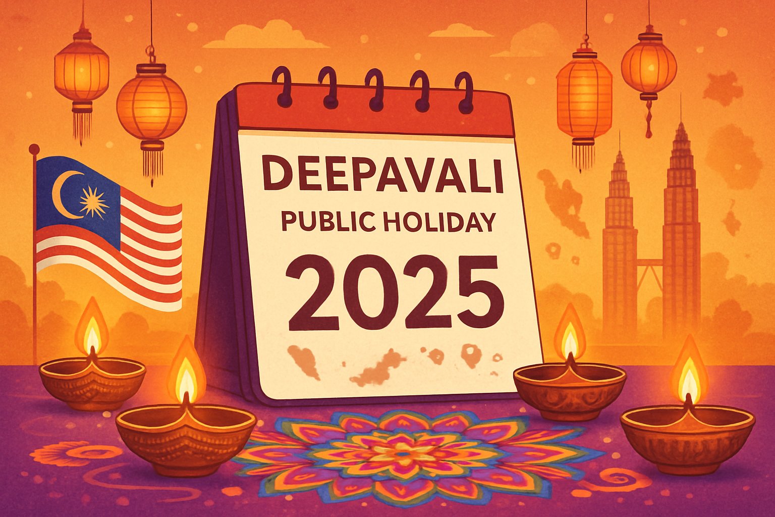 Cuti Umum Hari Deepavali 2025 di Malaysia