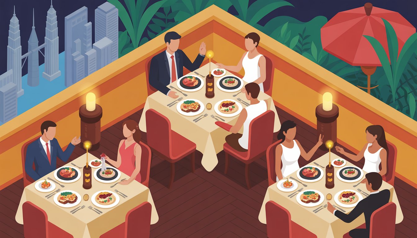 Romantic Restaurants Across Kuala Lumpur