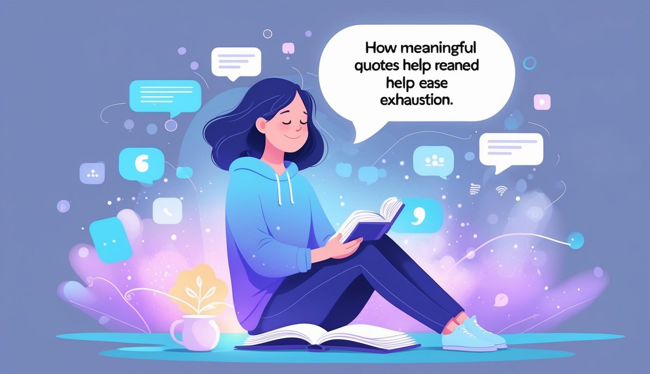 How Meaningful Quotes Help Ease Exhaustion