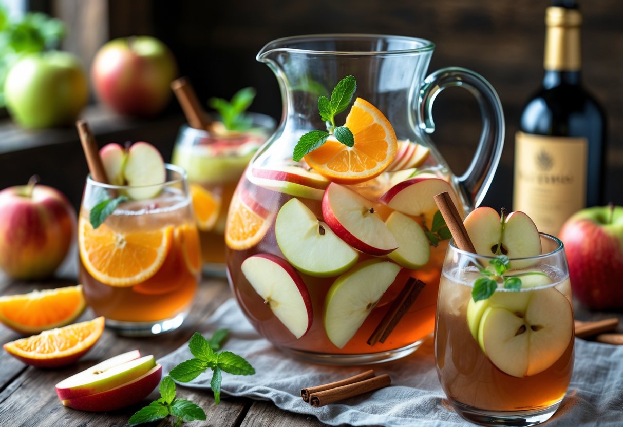 Olive Garden Apple Sangria Recipe: Easy Homemade Steps - Drool Recipes