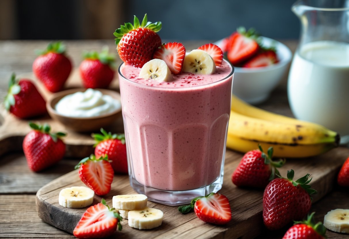 Wawa Strawberry Banana Smoothie Recipe: Fresh & Easy Steps