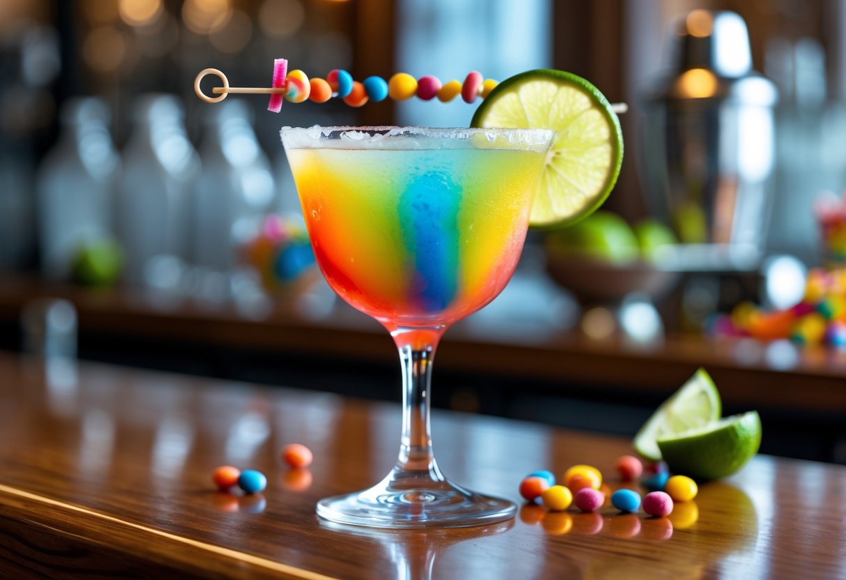 Skittles Daiquiri Recipe: Colorful & Fun Homemade Cocktail - Drool Recipes