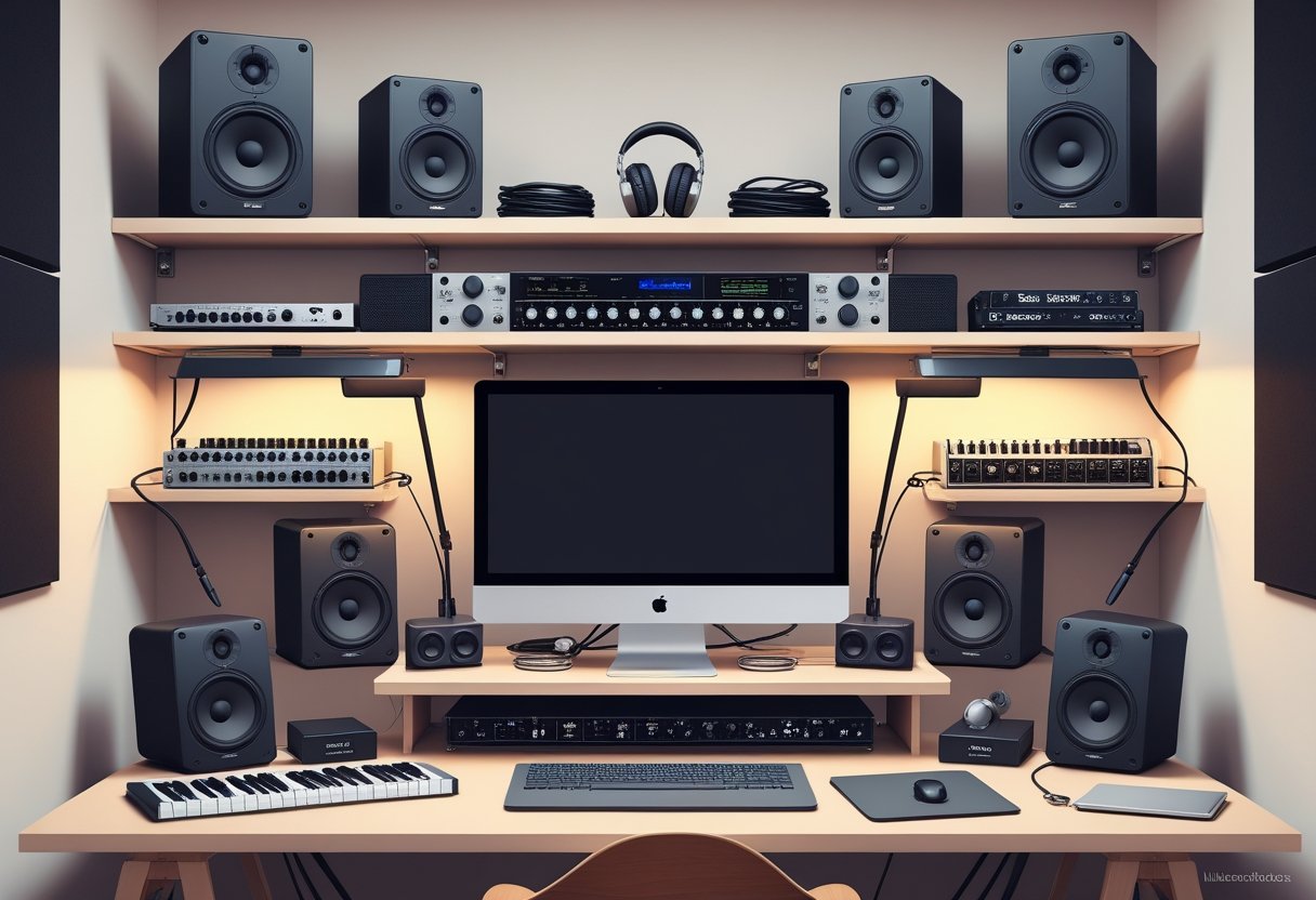 13 Creative Small Home Music Studio Ideas For Limited Spaces To Boost ...