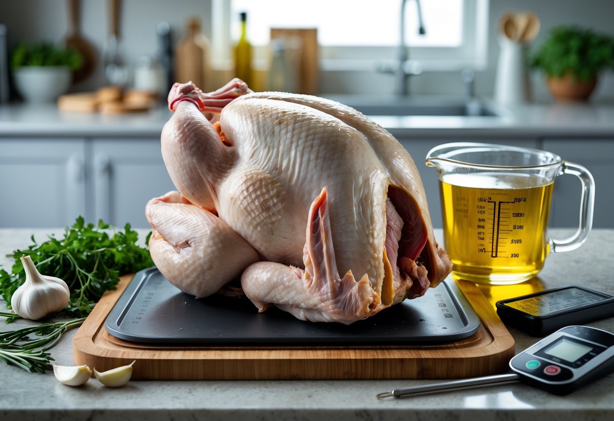 Deep Frying 15 Pound Turkey