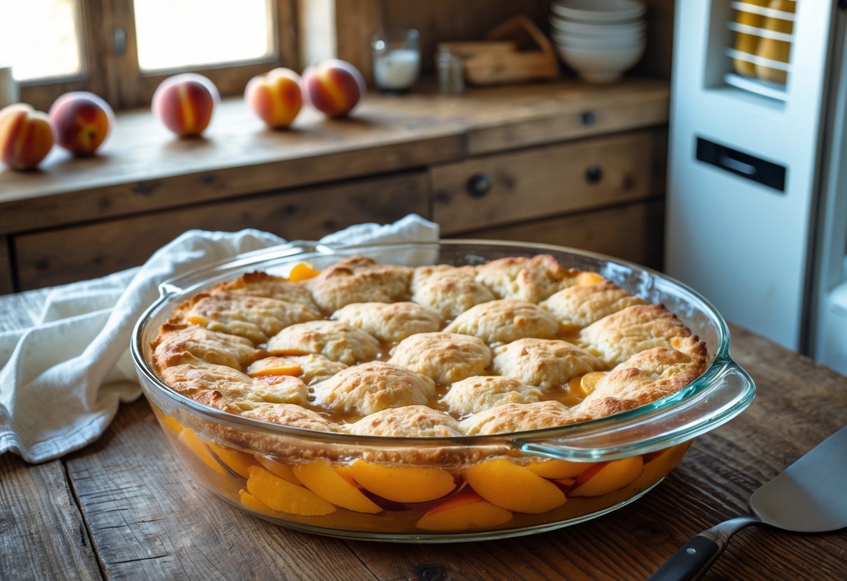 Does Peach Cobbler Need To Be Refrigerated After Baking