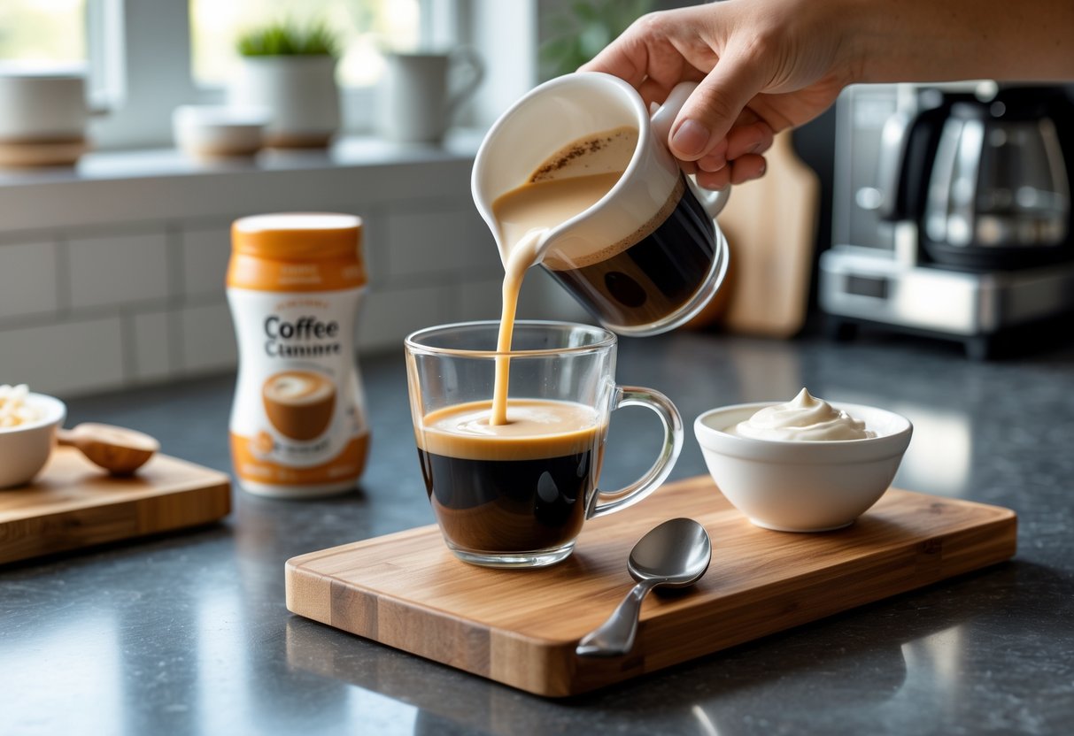 Can I Use Coffee Creamer Instead Of Heavy Cream
