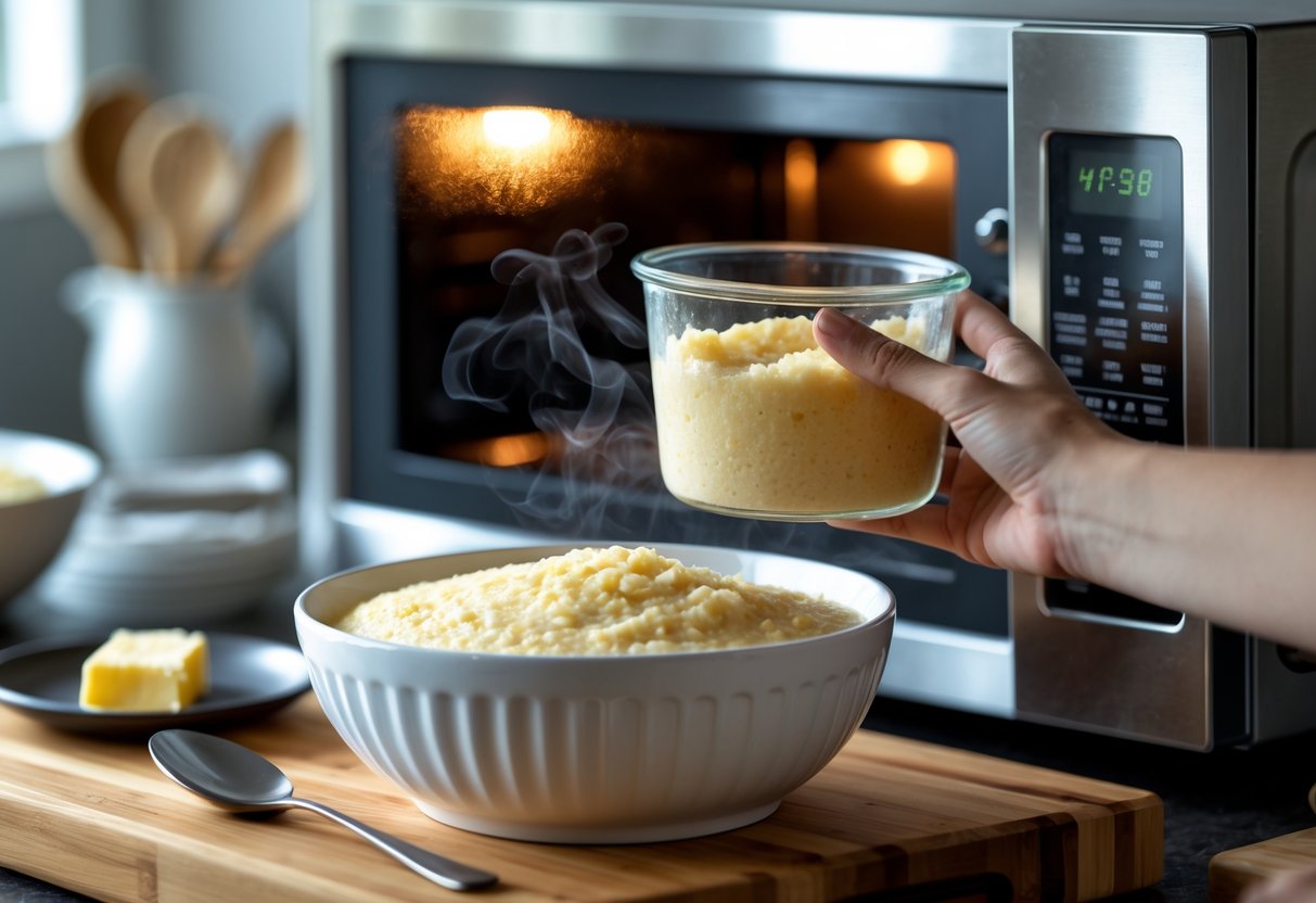 Reheat Grits In Microwave