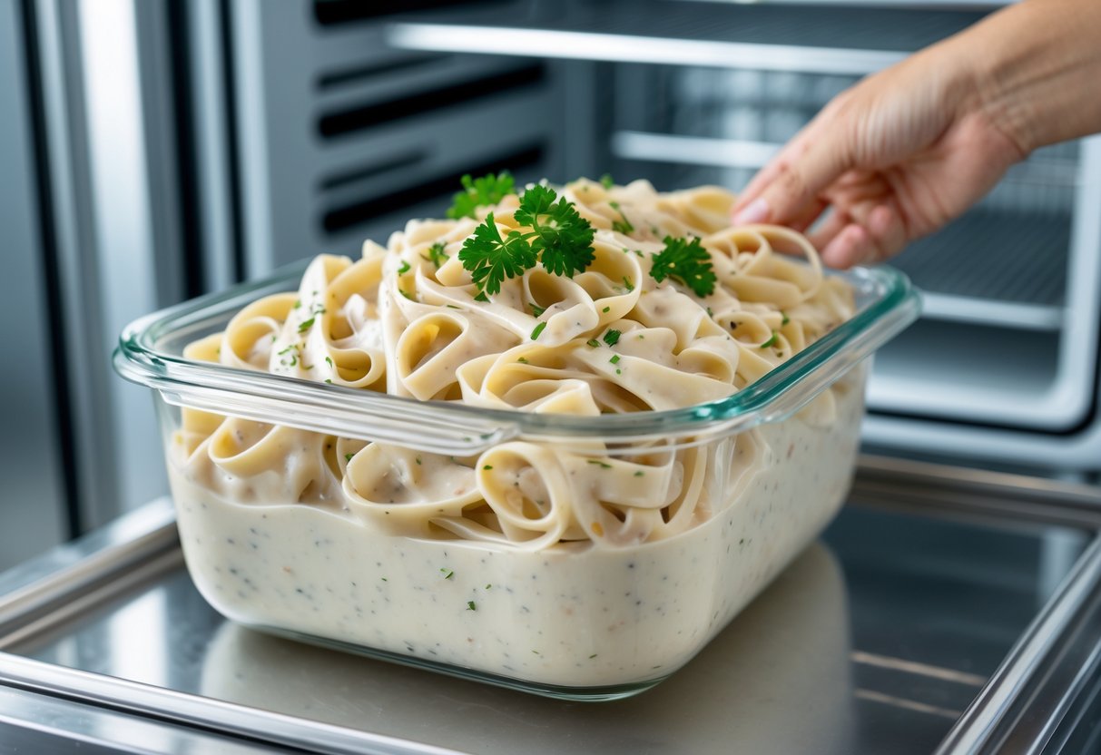 Can You Freeze Fettuccine Alfredo