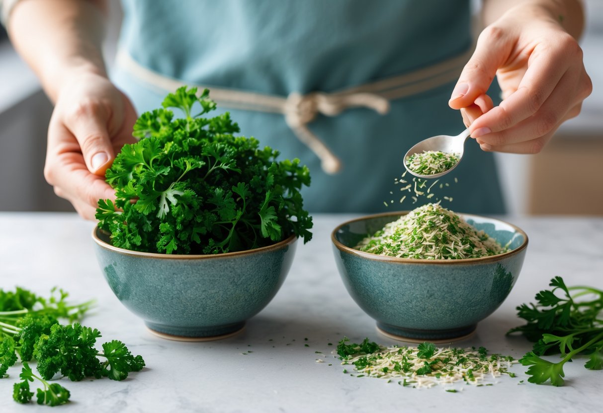 Can You Use Dry Parsley Instead Of Fresh