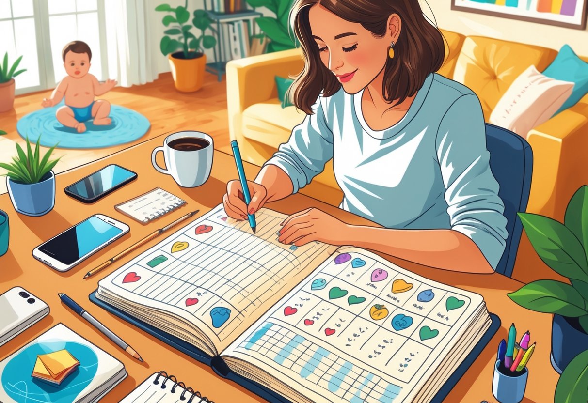 Tracking Habits With Bullet Journals For Stay At Home Moms