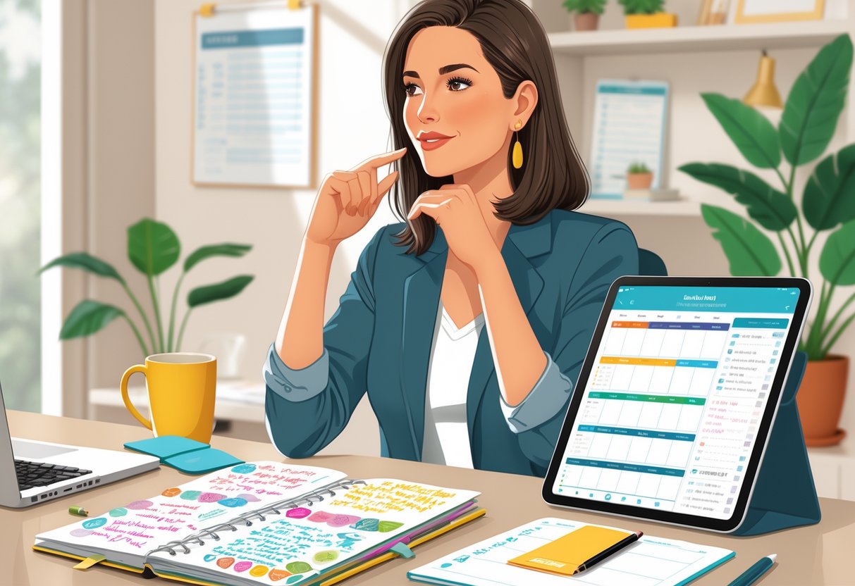 Choosing Between Paper Planner And Digital Planner For Busy Moms