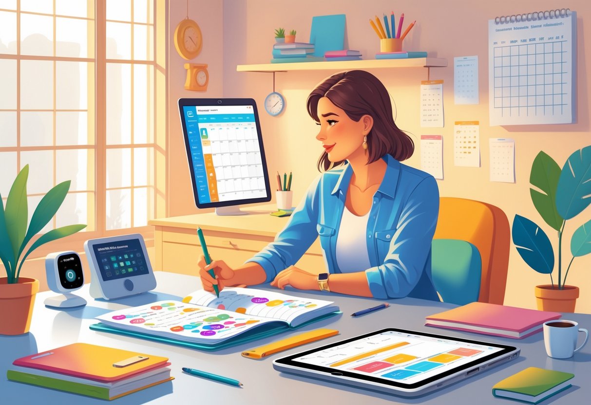 Choosing Between Paper Planner And Digital Planner For Busy Moms