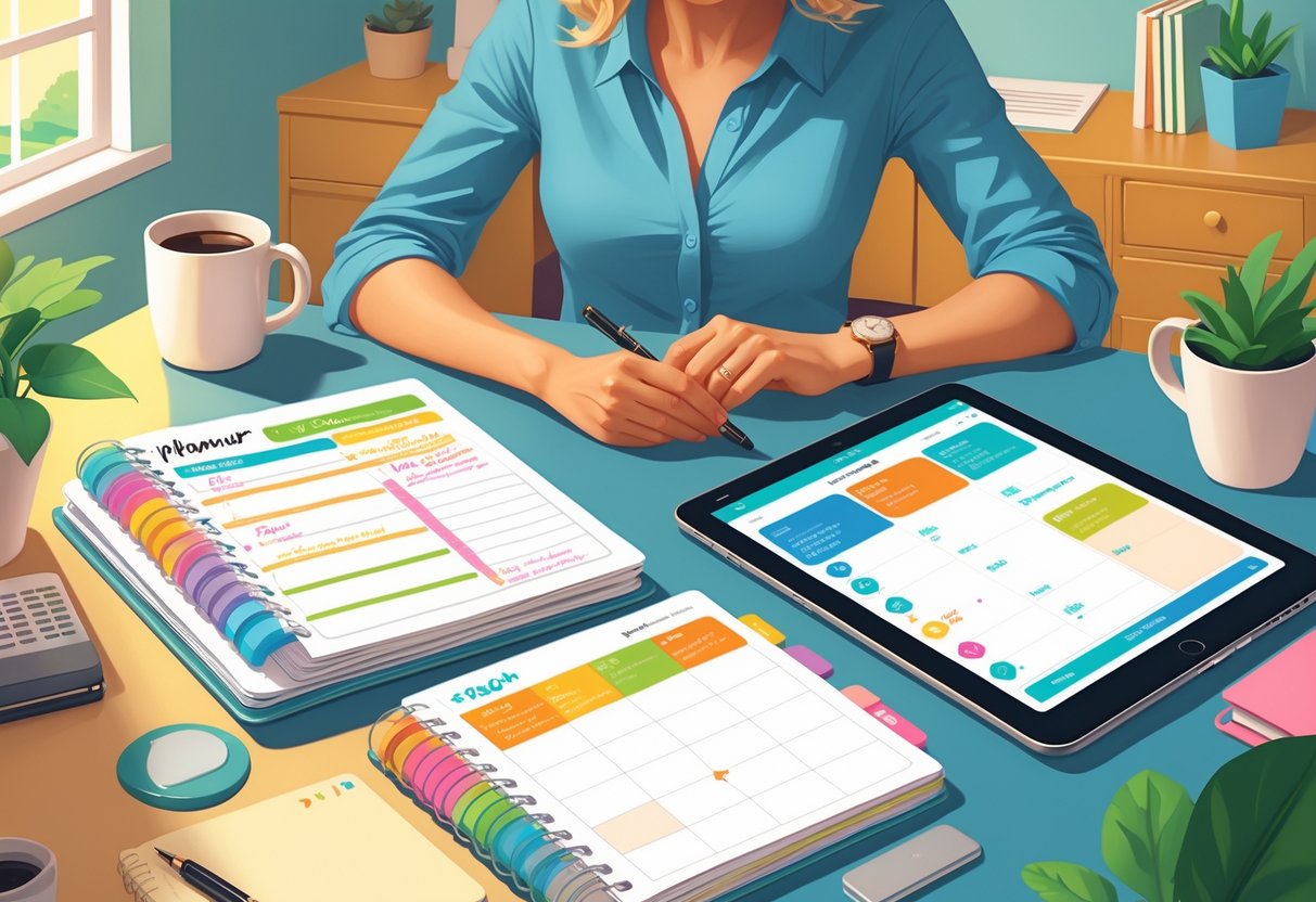 Choosing Between Paper Planner And Digital Planner For Busy Moms