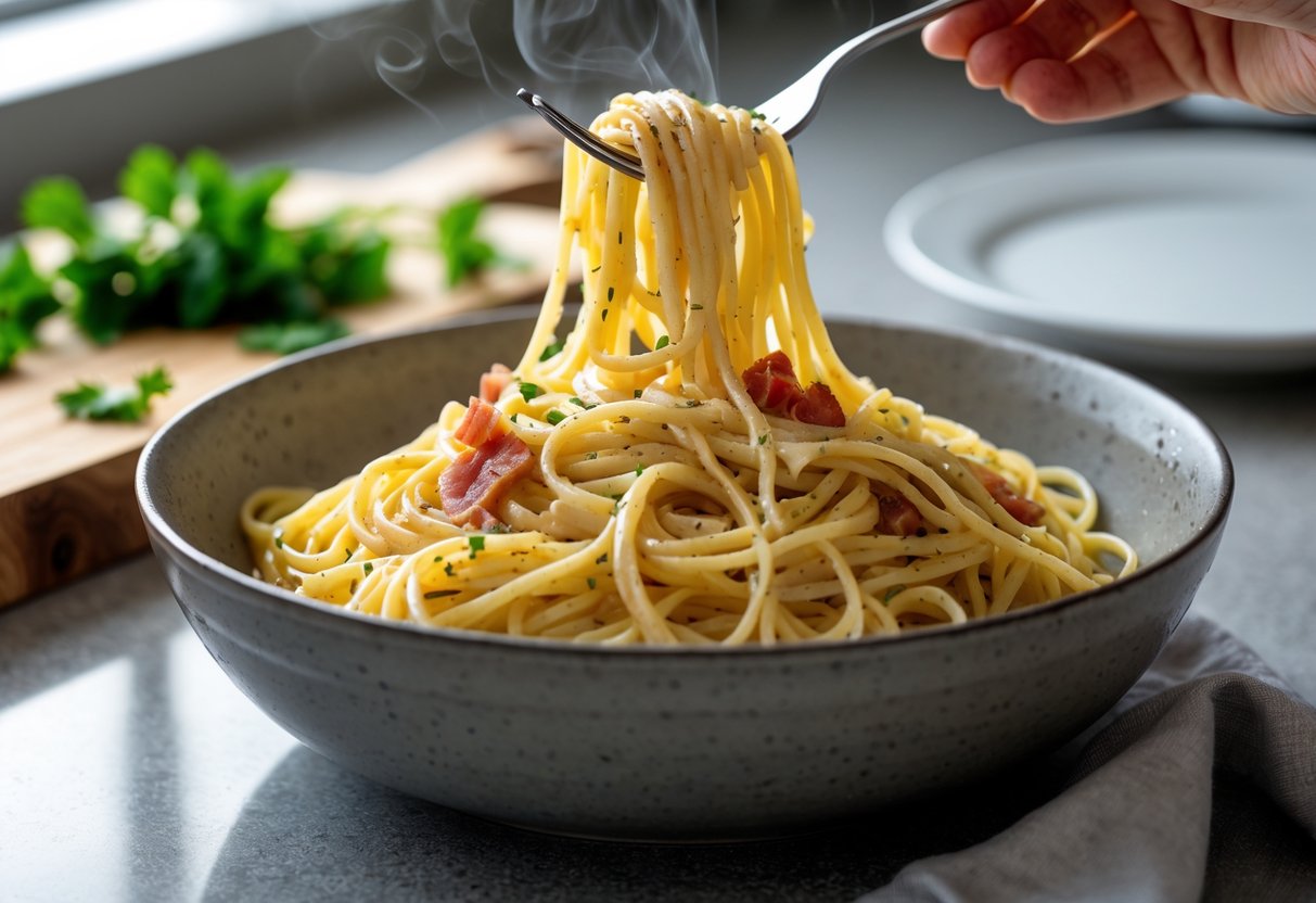 Pasta Carbonara Opwarmen Recipe: Romige Restjes Met Perfecte Textuur