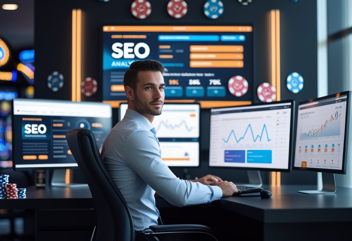 SEO specialist work on project